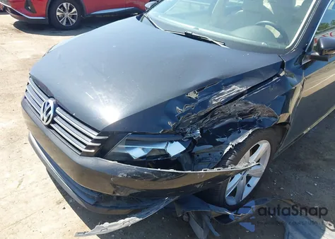 2012 Volkswagen Passat 2.5L Se из США, поврежденный, VIN 1VWBP7A34CC003747